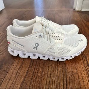 ON RUNNING SHOES WHITE CLOUD SIZE 10